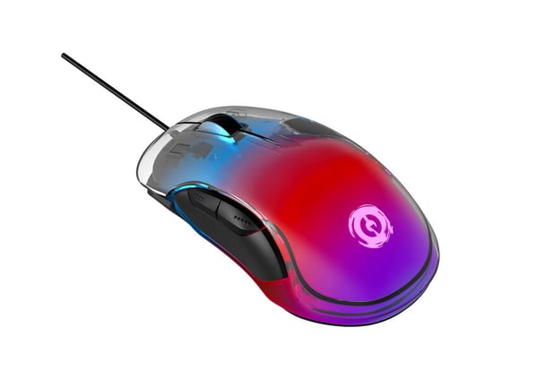 Miniatyrbillede 1 af 10: Canyon Braver GM-728, Optical Crystal gaming pel?, Instant 825, ABS material, huanuo 10 million cycle switch, 1.65M TPE cable with magnet ring, weight: 114g, Size: 122.6*66.2*38.2mm, Juodas mus