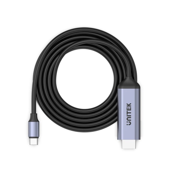 Miniatyrbillede 4 af 6: UNITEK V1423A videokabel adapter 1,8 m USB Type-C HDMI