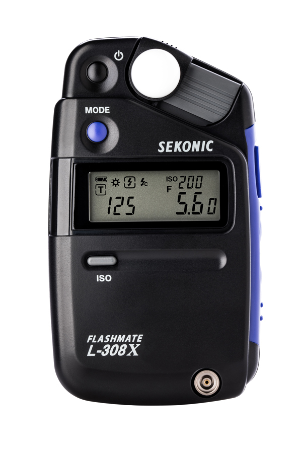 Sekonic L-308X lysmåler Sort, Blå Sekonic L-308X lysmåler Sort, Blå