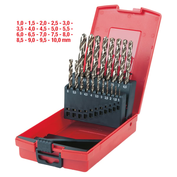 Miniatyrbillede 2 af 2: KS Tools 330.3620 borehoved Boresæt 19 stk