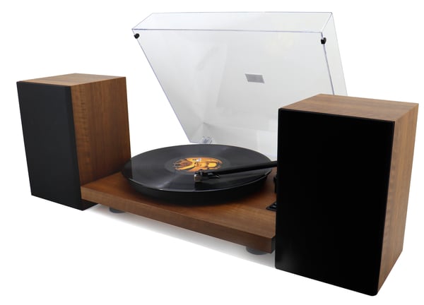 Soundmaster PL711BR pladespiller Sort, Brun Vejledning