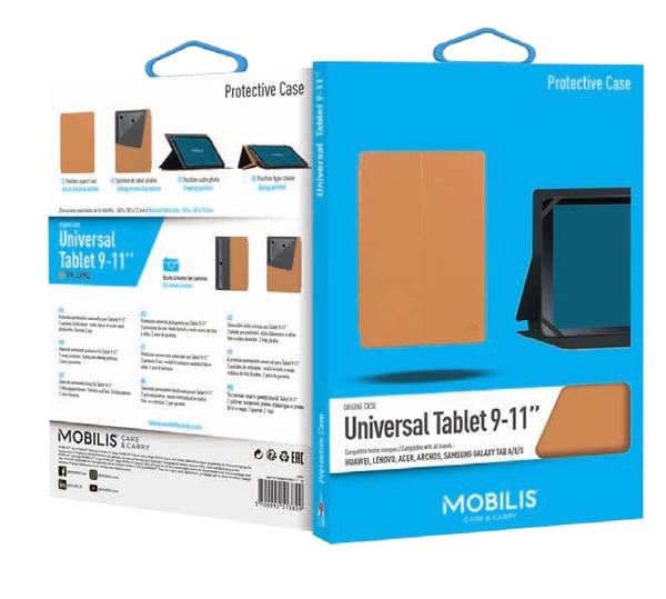 Miniatyrbillede 3 af 10: Mobilis 048017 tablet etui 27,9 cm (11") Folie Solbrun