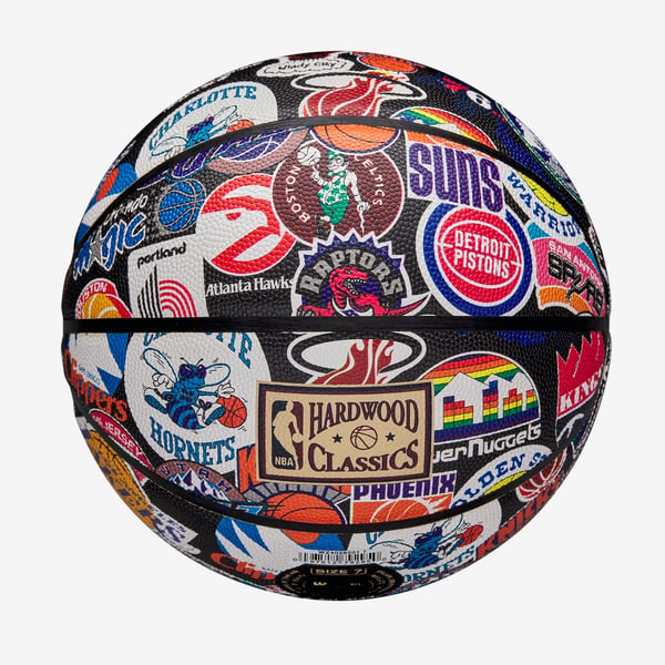 Pikkukuva 6 / 7: Wilson NBA All Team Retro Sisätila ja ulkotila Monivärinen