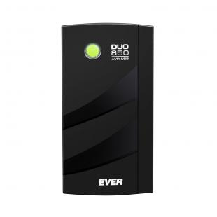 Miniatyrbillede 3 af 3: Ever DUO 850 AVR USB UPS-enhed Interaktivt indgangsstik 0,85 kVA 550 W 6 AC stikkontakt(er)