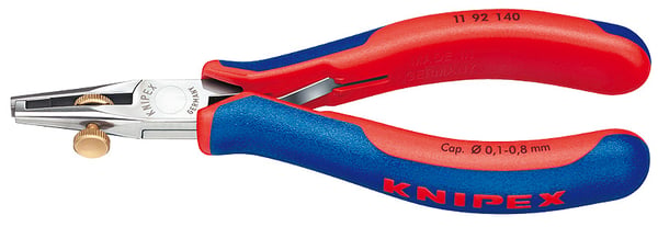Knipex 11 92 140 kabelstripper Blå, Rød Knipex 11 92 140 kabelstripper Blå, Rød