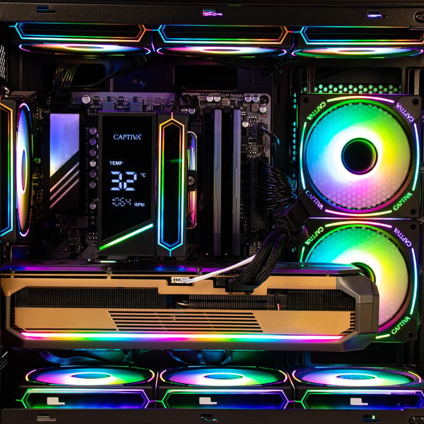 CAPTIVA 92487 PC/arbejdsstation AMD Ryzen™ 5 5500 16 GB DDR4-SDRAM 500 GB SSD NVIDIA GeForce RTX 5060 Sort
