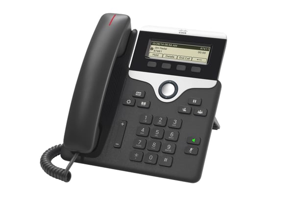 Miniatyrbild 1 av 3: Cisco 7811 IP-telefoner Svart, Silver 1 linjer LED