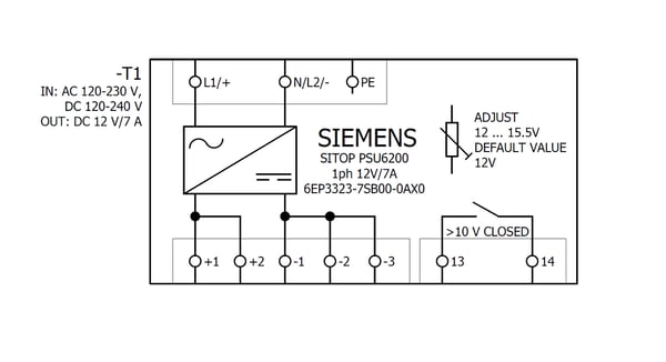 Miniatyrbild 2 av 5: Siemens 6EP33237SB000AX0