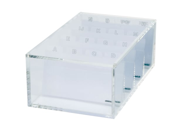 MAUL 1956305 visitkortholder Akryl Transparent