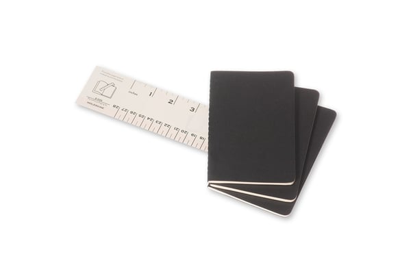 Moleskine Cahier blok og notesblok 64 ark Sort