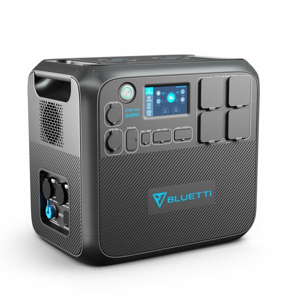 Miniatyrbillede 1 af 4: Bluetti AC200MAX Bærbar energistation 15 Lithium jern fosfat (LiFePO4) 40000 mAh 2200 W 28,1 kg