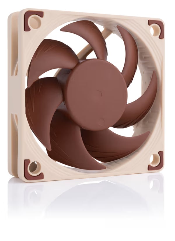 Miniatyrbillede 1 af 6: Noctua NF-A6X15 5V Computerkølesystem Computerkabinet Ventilator 6 cm Brun 1 stk
