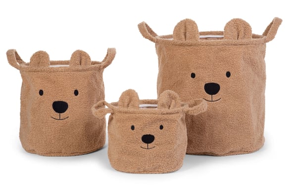 Childhome CCBTB40 opbevaringskasse Opbevaringskurv Firkant Polyester Beige