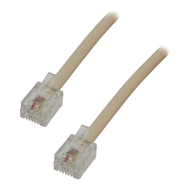 Pikkukuva 1 / 2: MCL Cable Modem RJ11 6P/4C 3m Norsunluu
