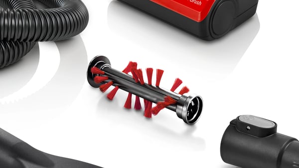 Miniatyrbillede 15 af 26: Bosch BCS711PET stav støvsuger & elektrisk kost Stick vakuum Batteri Dry Poseløs 0,3 L Sort, Rød 3 At