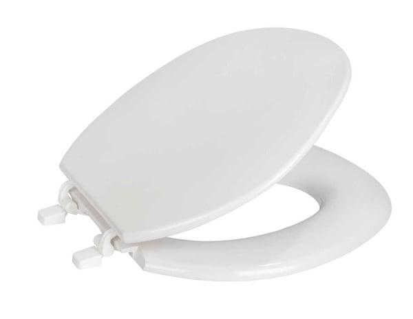 Pikkukuva 5 / 8: WENKO 25112100 WC-istuin Kova wc-istuin Duroplast Valkoinen
