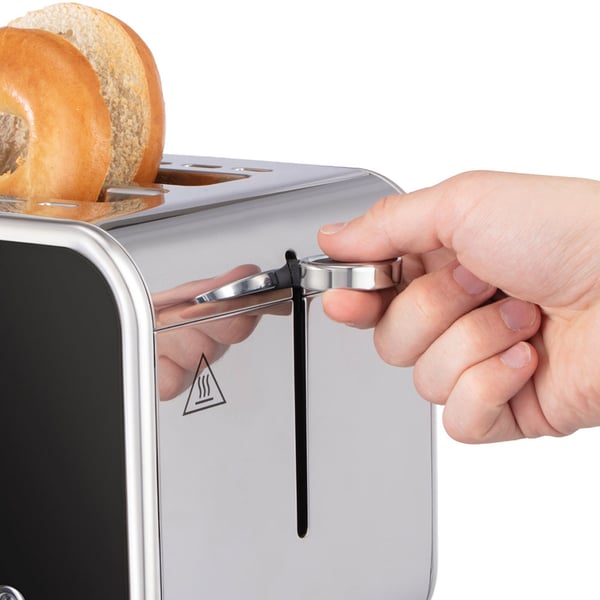 Miniatyrbillede 7 af 10: Russell Hobbs 26430-56 brødrister 6 2 skive(r) 1600 W Sort, Rustfrit stål