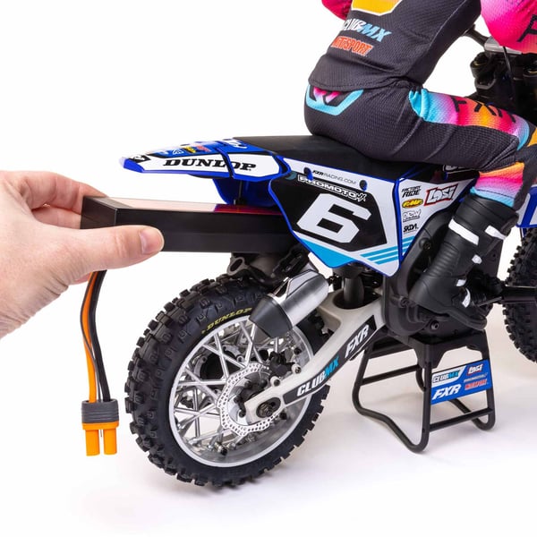 Miniatyrbild 13 av 27: Losi Promoto MX radiostyrd modell Motorcykel Elmotor 1:4