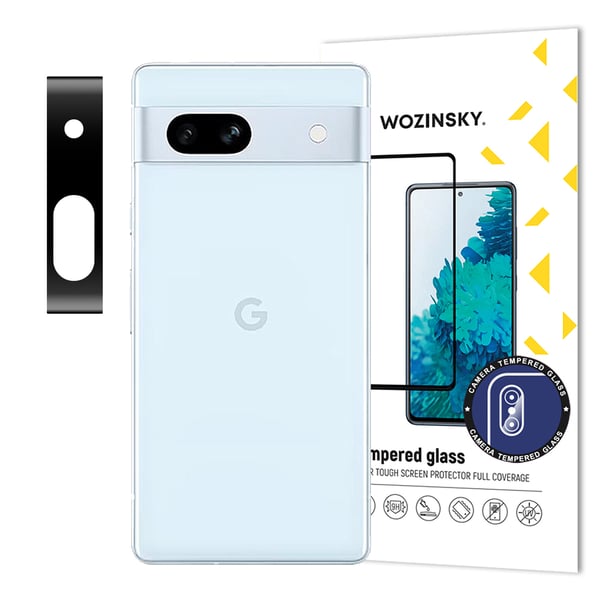 Miniatyrbild 1 av 5: Wozinsky 9145576276105 skärm- och baksidesskydd till mobiltelefon Kameralinsskydd Google 1 styck