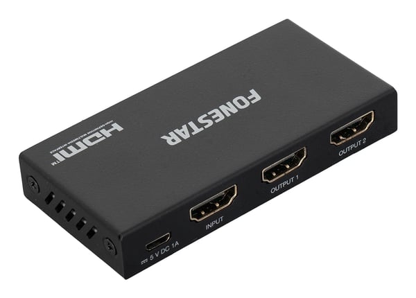 Miniatyrbillede 4 af 4: Fonestar FO-22S2ED video-splitter HDMI 2x HDMI