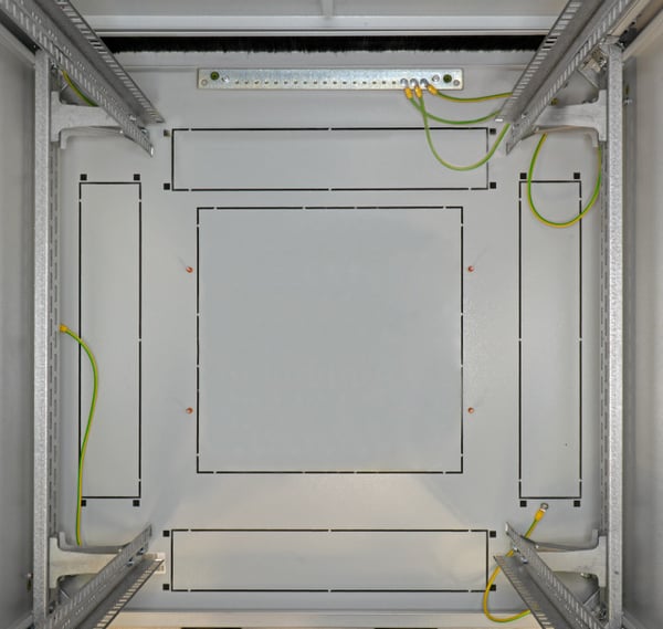 Miniatyrbillede 2 af 4: EFB Elektronik PRO-3388GR.G1SV stativ 33U Fritstående reol Grå
