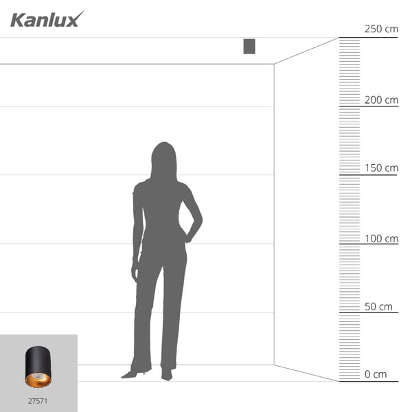 Kanlux S.A. 27571 kattovalaistus GU10