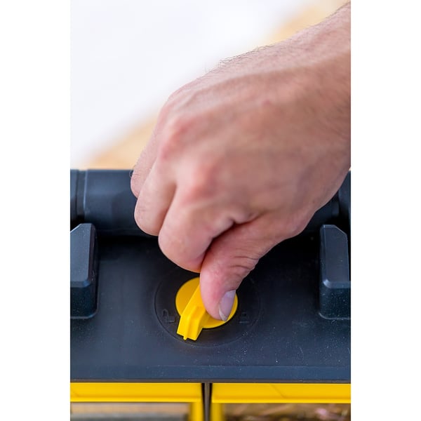 Miniatyrbillede 11 af 14: Stanley FMST81077-1 værktøjskasse og kasse Æske med små dele Plast, Polykarbonat (PC) Sort, Gul