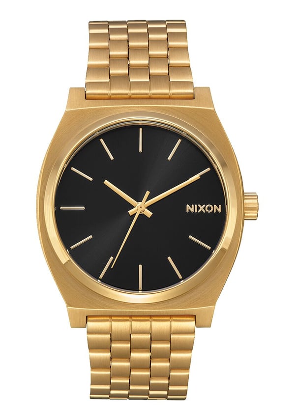 Nixon Time Teller Armbåndsur Unisex Kvarts Guld