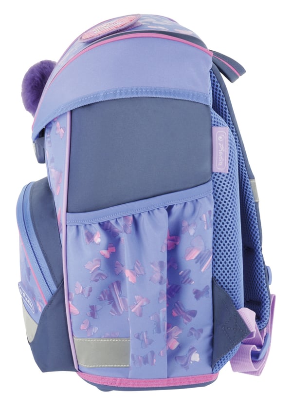 Miniatyrbillede 2 af 13: Herlitz UltraLight Plus Butterfly Paradise skoletaskesæt Pige Polyester Violet