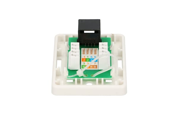 Extralink EX.9632 kabelsamler 1 Hvid