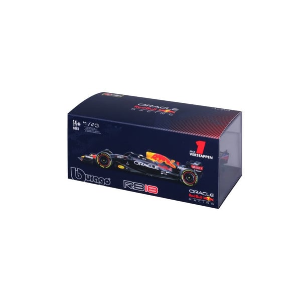Miniatyrbillede 2 af 11: BBURAGO F1 Red Bull Racing RB18 Sportsbil model Formonterede 1:43