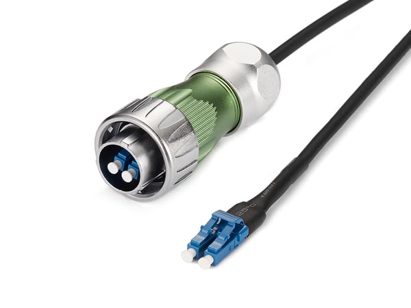Miniatyrbillede 1 af 7: Alcasa IC03-24F01 InfiniBand og fiberoptisk kabel 3 m LC Sort