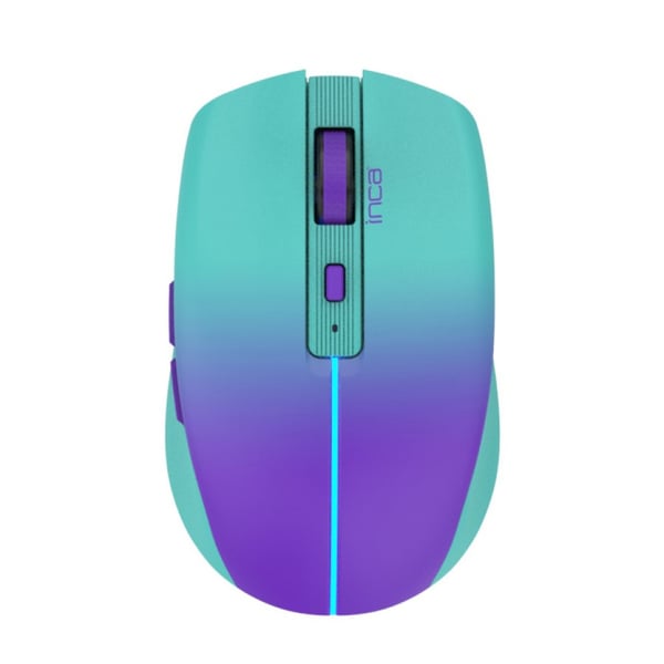 Inca IWM-511RM datormöss Kontor högerhand RF Wireless + Bluetooth + USB Type-C Optisk 1600 DPI