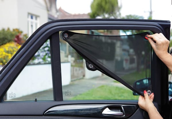 Dreambaby G293 solskydd till bilruta Grå 1 styck
