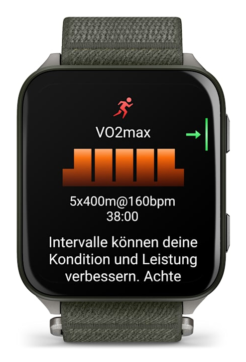 Garmin Venu X1 5,08 cm (2") AMOLED Digitaalinen 448 x 486 pikseliä Kosketusnäyttö Harmaa Wi-Fi GPS (satelliitti)