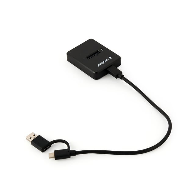 Miniatyrbillede 7 af 8: Gembird DD-U3M2 - SSD-dockingstation - M.2 - M.2-kort (PCIe NVMe & SATA)