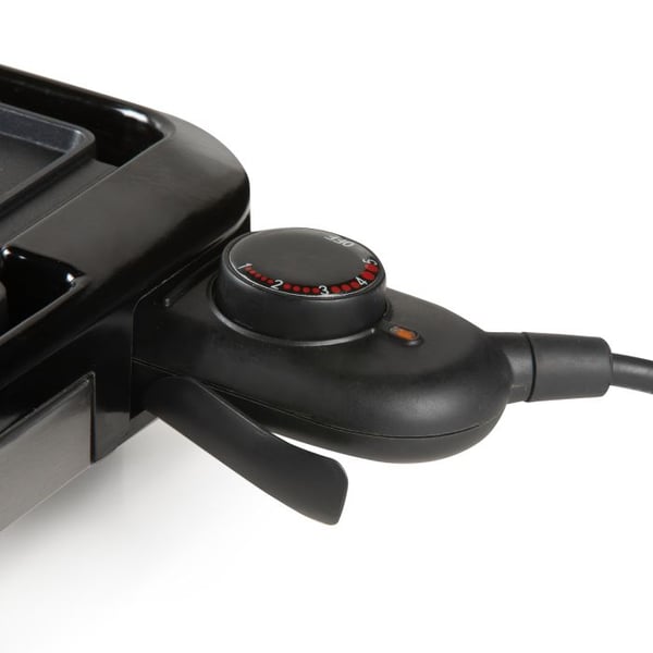 Miniatyrbillede 18 af 19: Domo DO9263G elektrisk grill Fritstående 2200 W Sort, Rustfrit stål