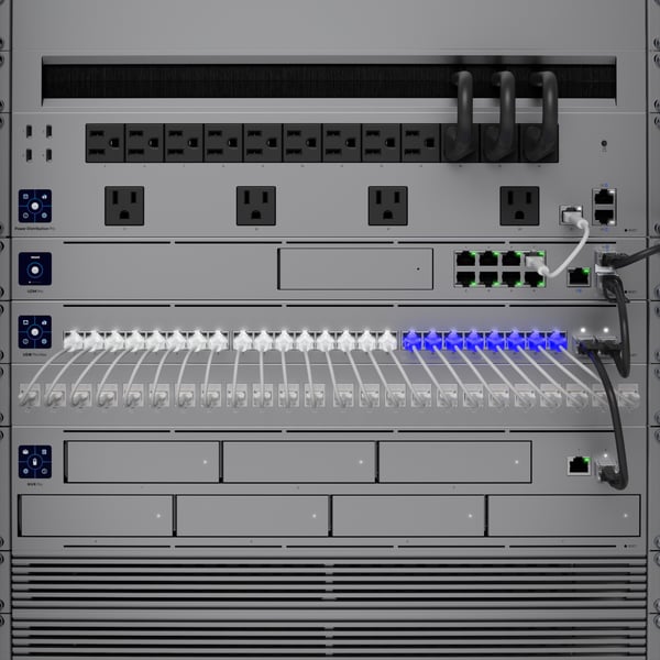 Miniatyrbild 5 av 11: Ubiquiti Pro Max 24 L3 2.5G Ethernet (100/1000/2500) 1U Grå
