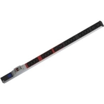 Bachmann 800.2338 strømforsyningsenhed (PDU) 30 AC stikkontakt(er) 1U Sort, Grå