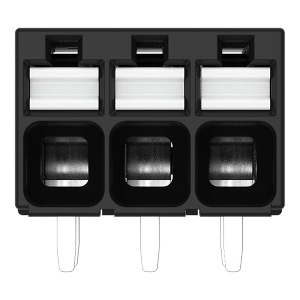 Miniatyrbillede 2 af 4: Wago 2086-1203 termisk blok 3 Sort