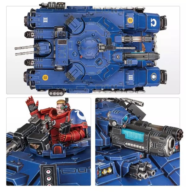 Miniatyrbild 5 av 9: Games Workshop Primaris Repulsor Executioner
