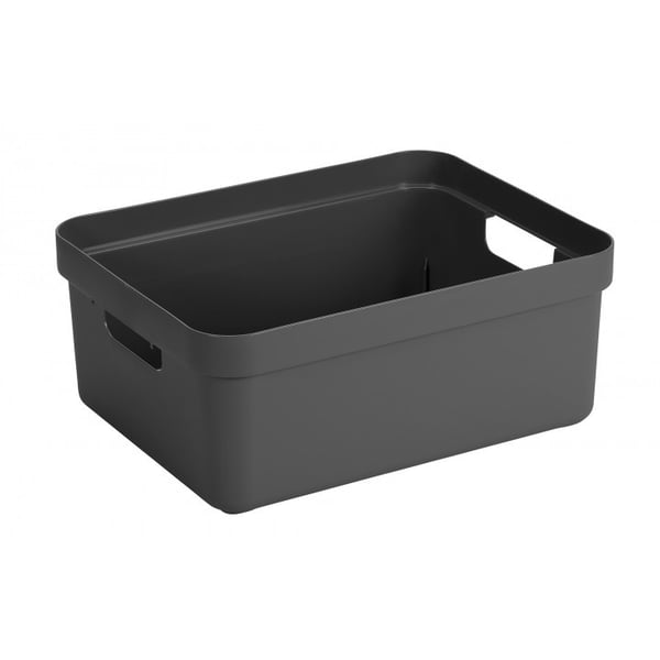 Sunware 09700636 opbevaringskasse Opbevaringsbakke Rektangulær Plast Anthracit