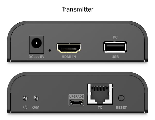 Digitus DS-55355 KVM -kytkin Lähetin & vastaanotin