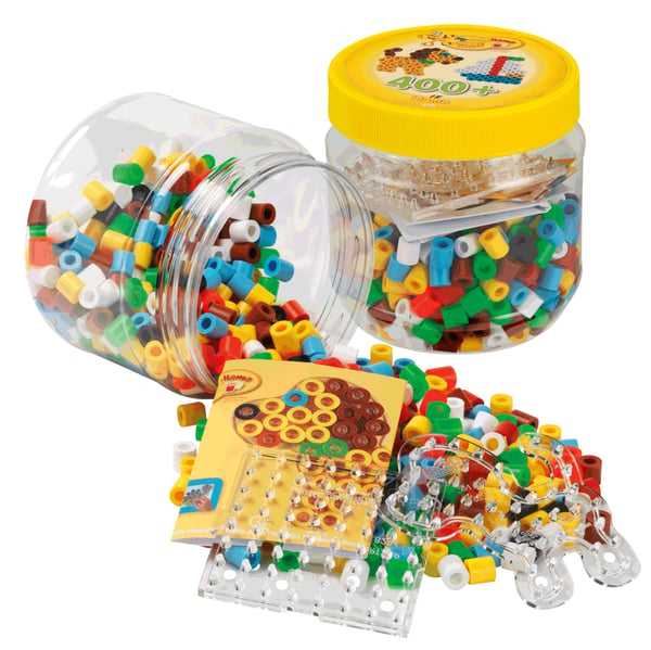 Miniatyrbillede 1 af 2: Hama Beads 8790 perle Rørperle Flerfarvet 400 stk