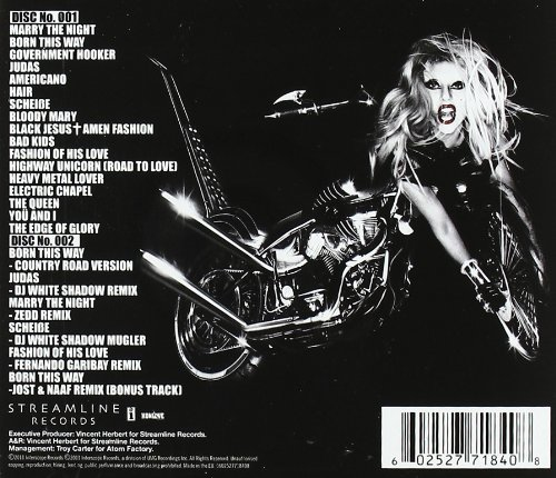 Universal Music Lady Gaga - Born This Way (Deluxe Edition), 2CD CD Pop