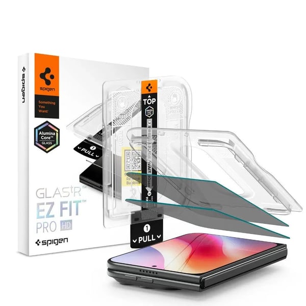 Spigen Glas.tR EZ Fit Pro HD Privacy Skärmskydd Apple 2 styck
