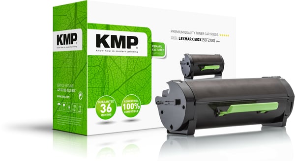 KMP L-T49 värikasetti 1 kpl Musta