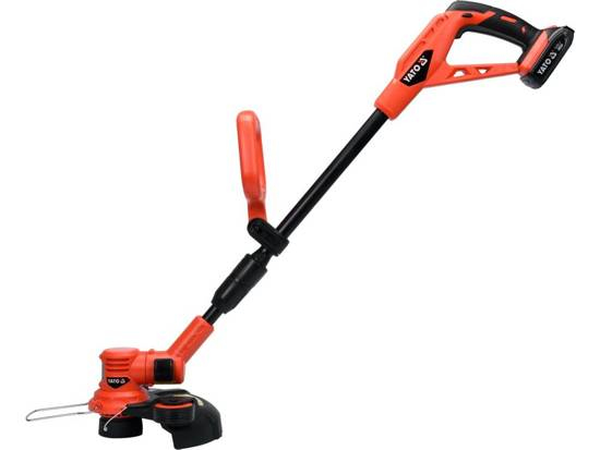 Yato YT-82830 röjsåg och grästrimmer 30 cm Batteri Svart, Orange