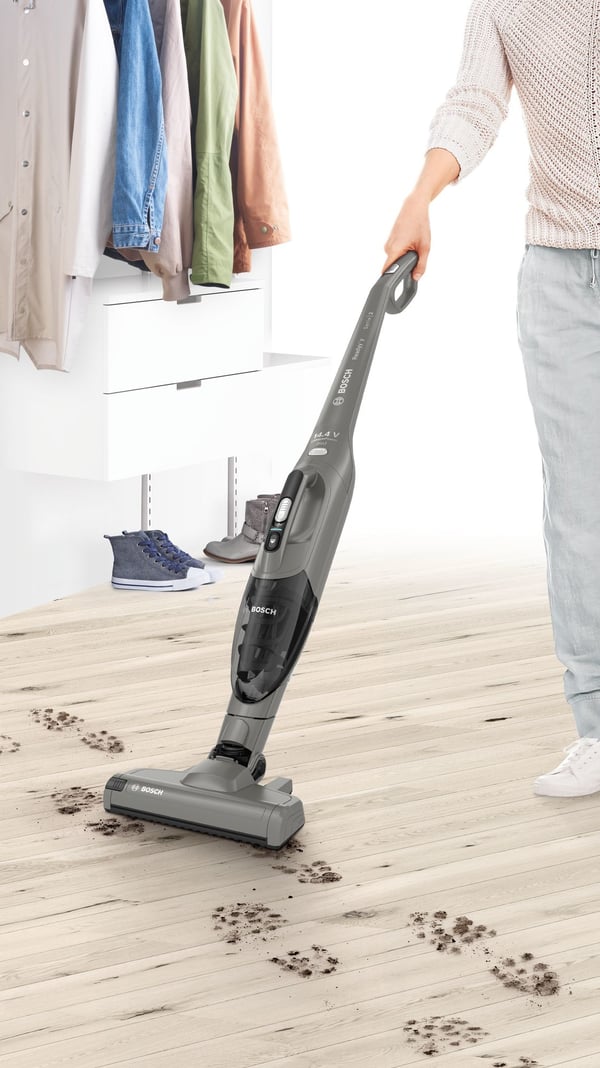 Bosch Serie 2 BBHF214G Støvsuger/Elektrisk kost Poseløs Grå (BBHF214G READYY'Y)