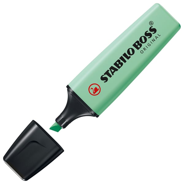 STABILO Boss Original Pastel speedmarker 1 stk Mejselspids Mint